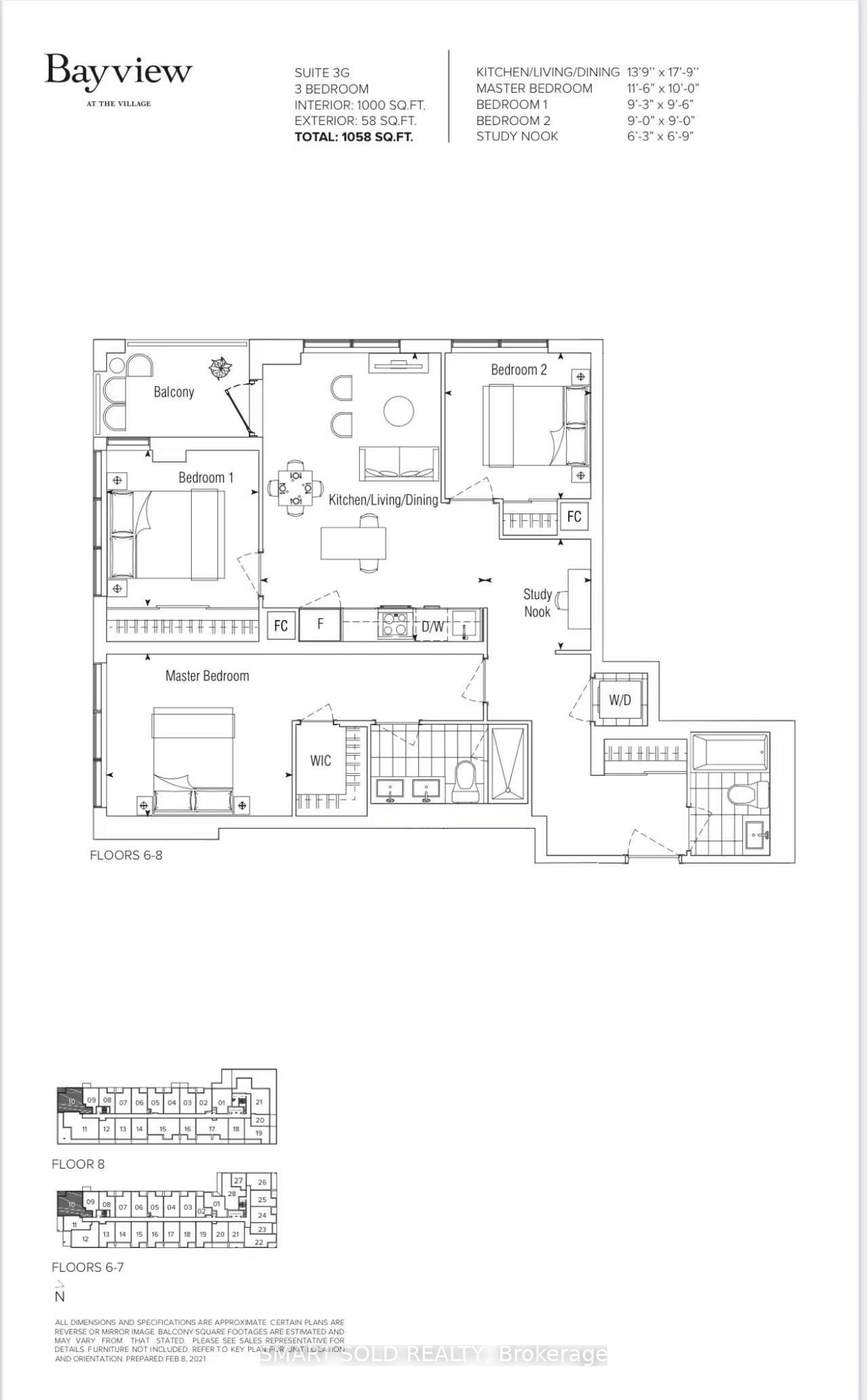 Unit 610 - 6 Greenbriar Road E, North York 2
